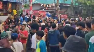 Rumah kediaman anggota DPR Ahmad Sahroni di Tanjung Priok, Jakarta Utara dijarah massa, Sabtu 30 Agustus 2025. (./Istimewa)
