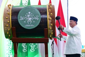Presiden Prabowo menghadiri Muktamar NU yang ke 35 di Jombang, Jawa Timur (Setneg.go.id)