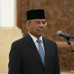 Suahasil Nazara saat dilantik sebagai Menteri Keuangan Republik Indonesia di Istana Negara, Senin (14/9/2026). (Foto: Biro Pers Setpres)